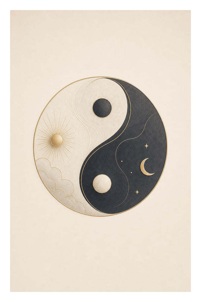 Yin-Yang Harmony Circle